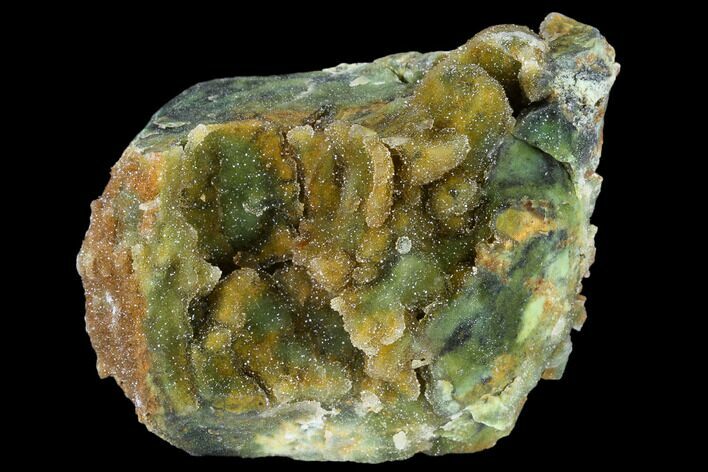 Chrome Chalcedony Specimen - Chromite Mine, Turkey #113991